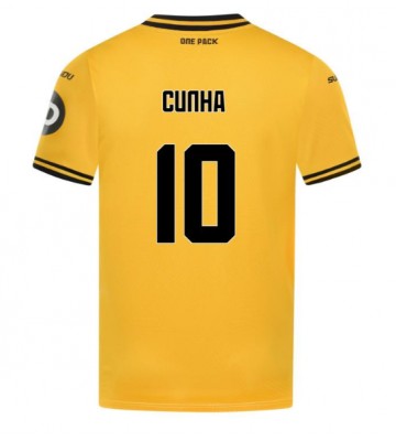 Wolves Matheus Cunha #10 Hemmatröja 2024-25 Kortärmad